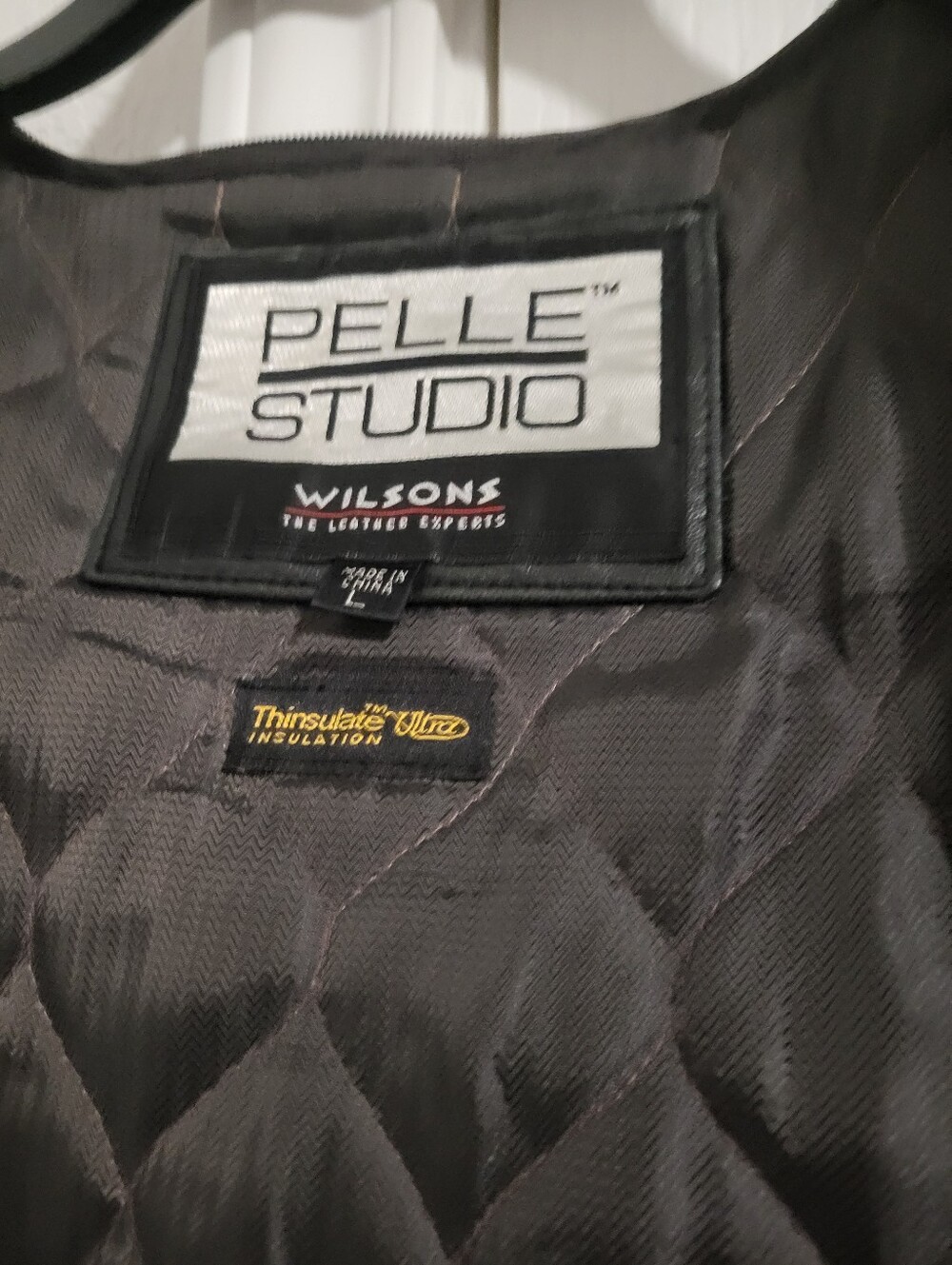 Pelle Studio Wilson's Men's Black Leather Jacket (L) - Picture 4 of 5